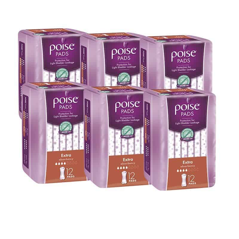 Poise Pads Extra 12s - Shipper-0