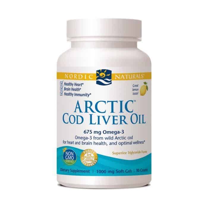 NORDIC ARCTIC COD LIVER LEMON capsules 90's-0