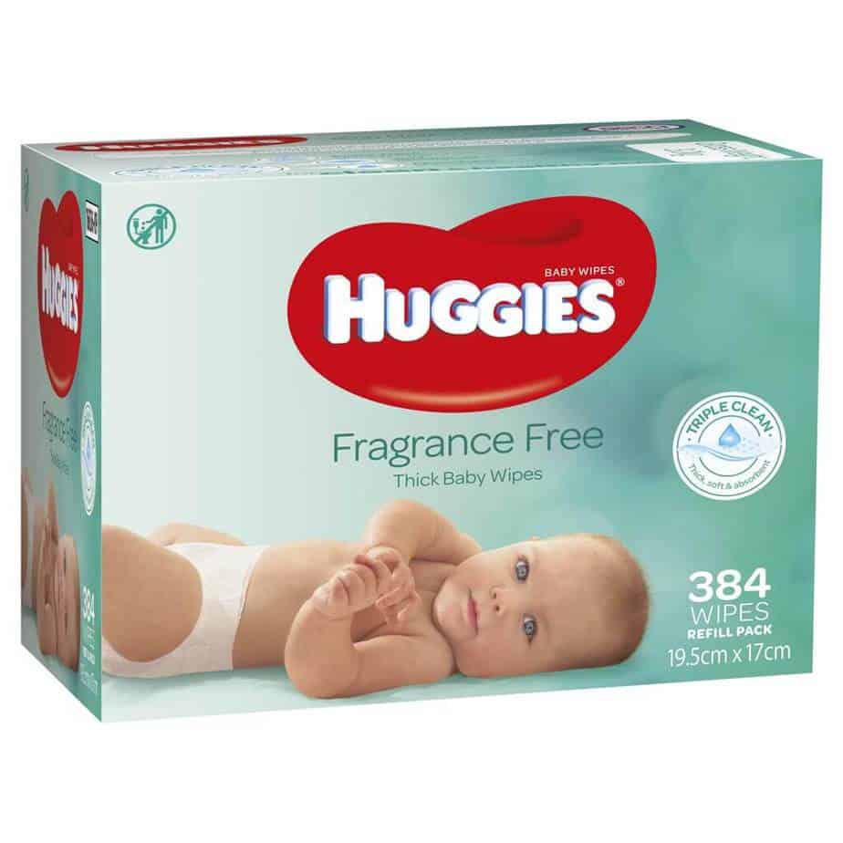 Huggies® Baby Wipes Fragrance Free Mega 384s-7685