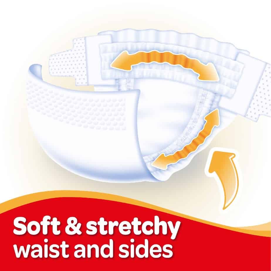 Huggies Essentials Range - Stage 6 Unisex 16kg+ (Junior) 40s-10961