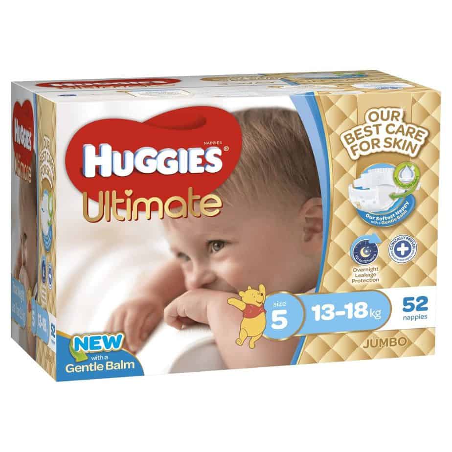 Huggies Ultimate Walker Nappies Boy Jumbo 52s-0
