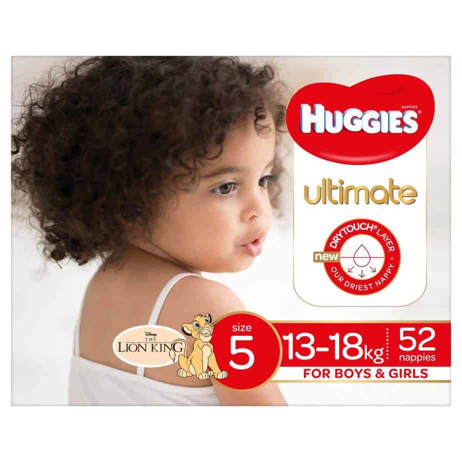 Huggies Ultimate Walker Nappies Boy - Unisex - Jumbo Box - 52s-7858