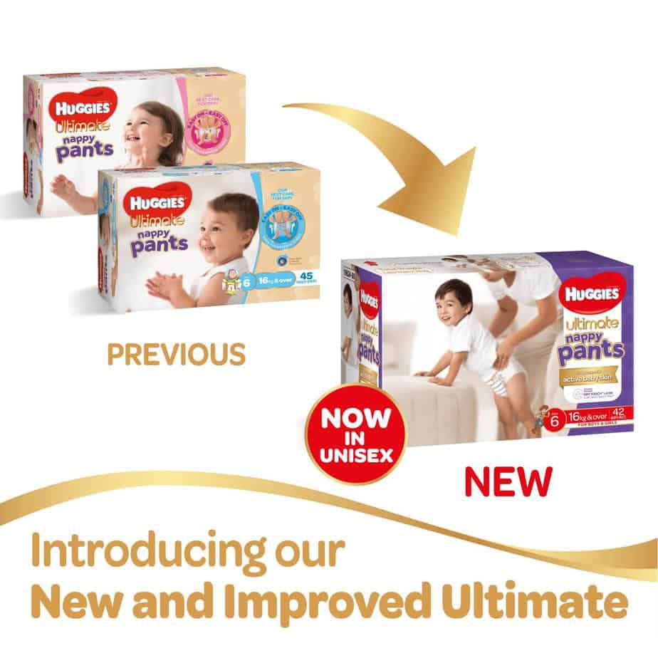 Huggies Ultimate Nappy Pants - Size 6 (Junior 16+kg) - Unisex - Jumbo Box - 48s-8445