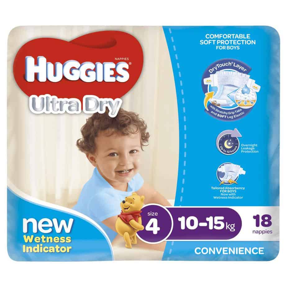 Pixie Box' Huggies® Nappies Toddler Boy 10-15kg 72s-10817