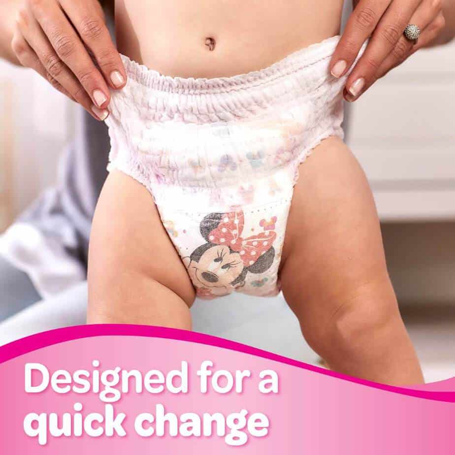Huggies Ultra Dry Nappy Pants Stage 4 (Toddler) Girls 9-14kg - 34s Nappy Pants-8490