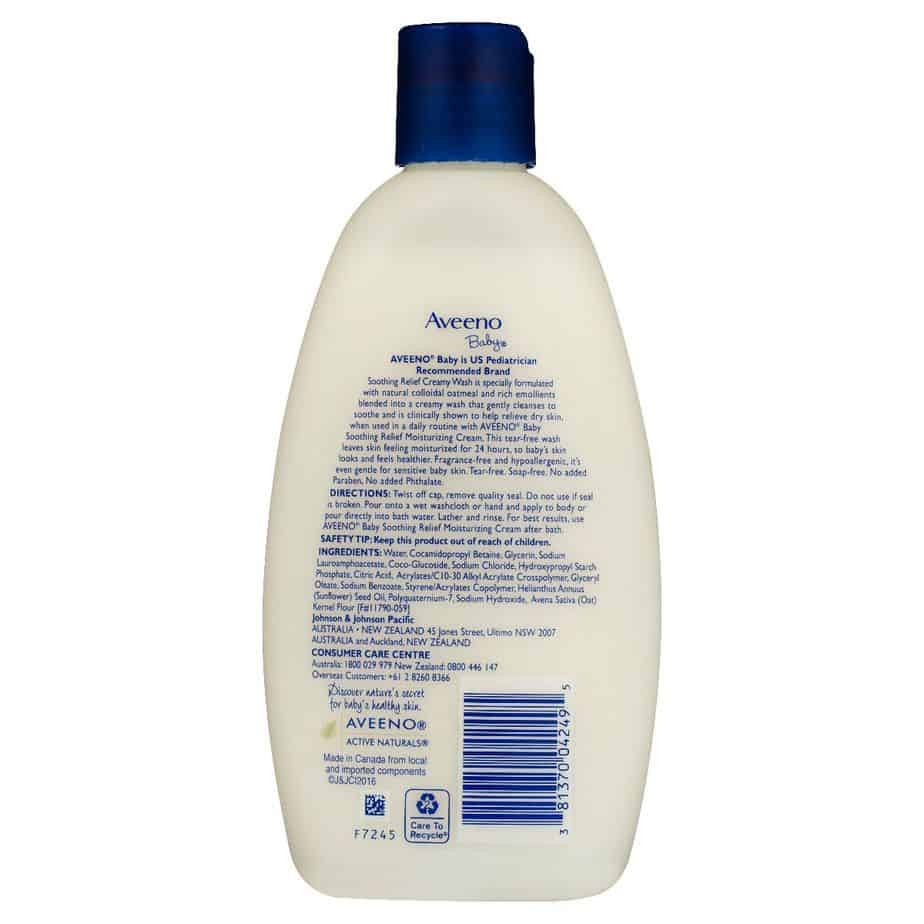 Aveeno Baby Soothing Relief Creamy Wash 236mL-1171