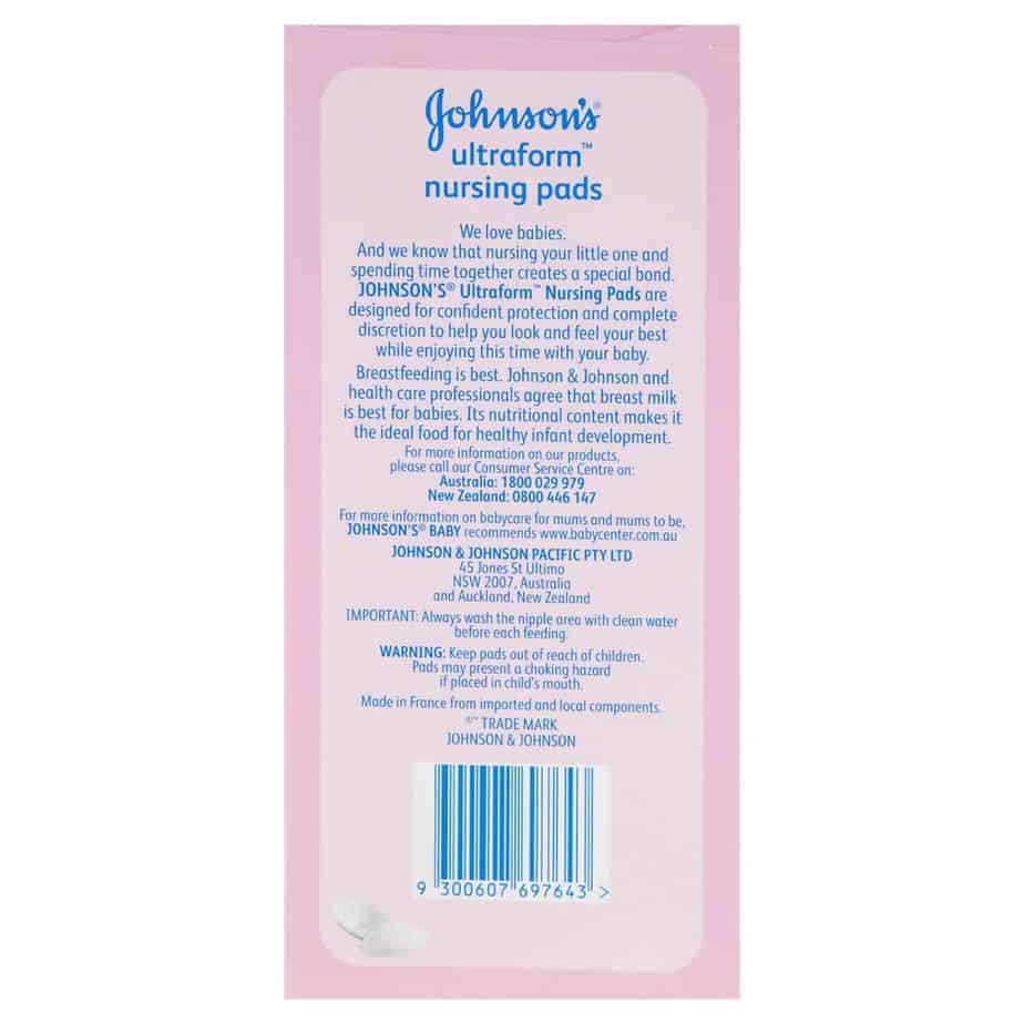 Johnson's Ultra Form Nursing Pads 24s-1260