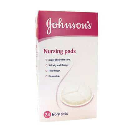 Johnson's Baby Ivory Nursing Pads 24s-0