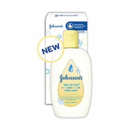Johnson's Top-to-Toe Sensitive Touch Wash 200mL-0