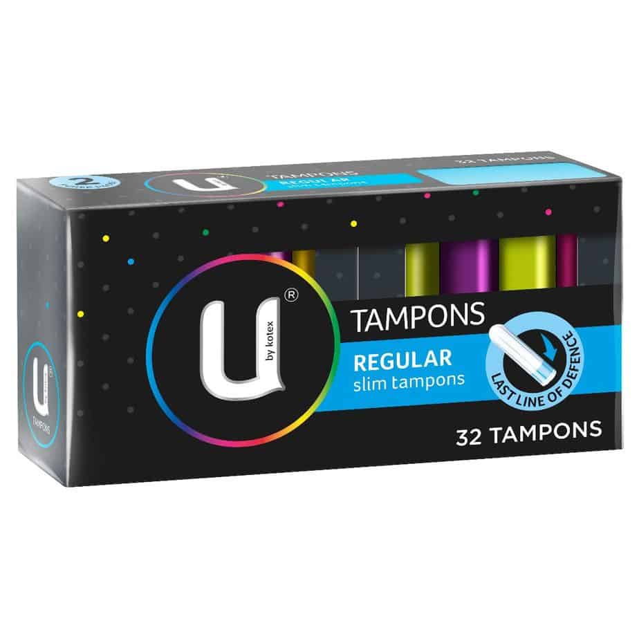 U By Kotex Tampons Regular 32s-0
