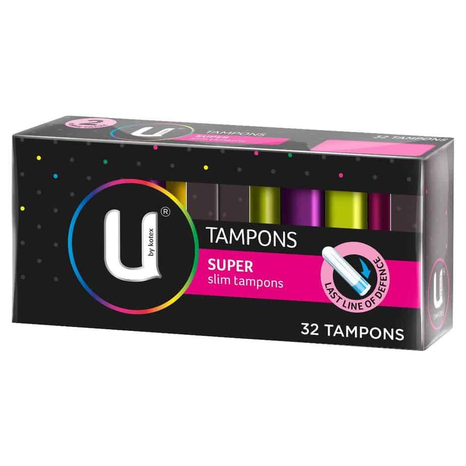 U By Kotex Tampons Super 32s-2017