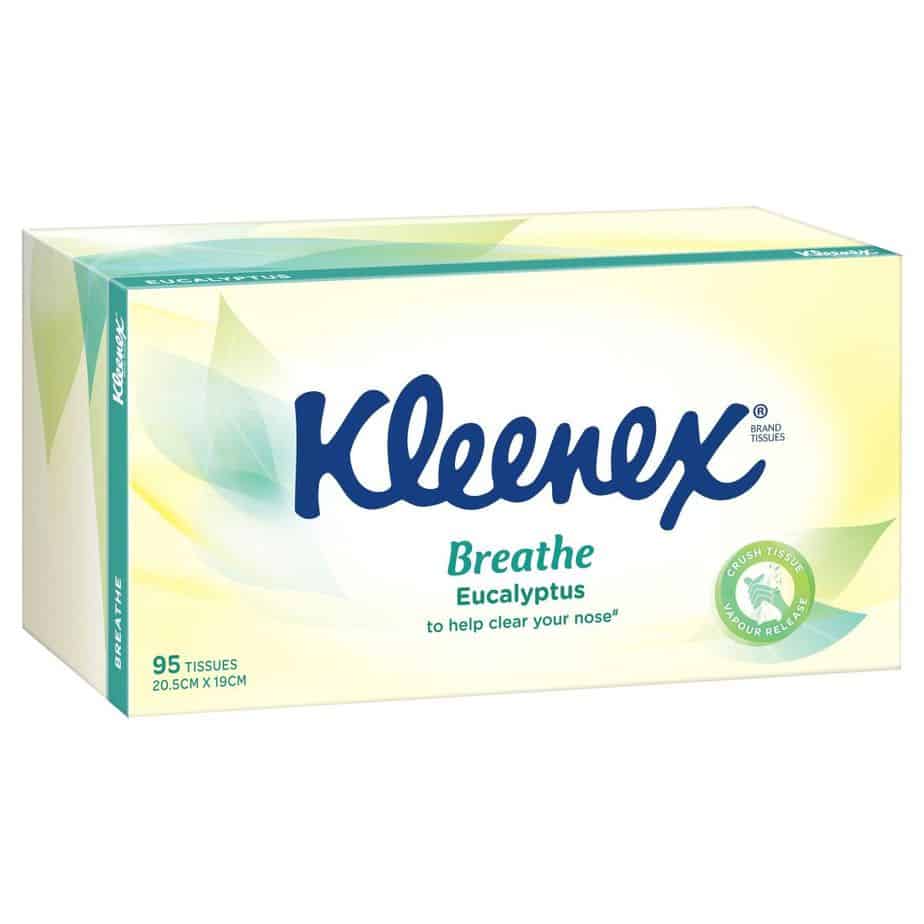 Kleenex Eucalyptus Facial Tissues 95s-0