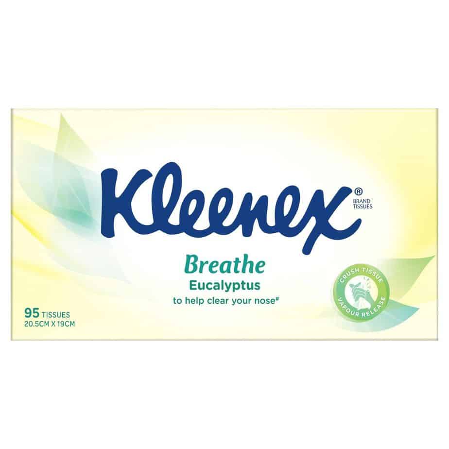 Kleenex Eucalyptus Facial Tissues 95s-1881