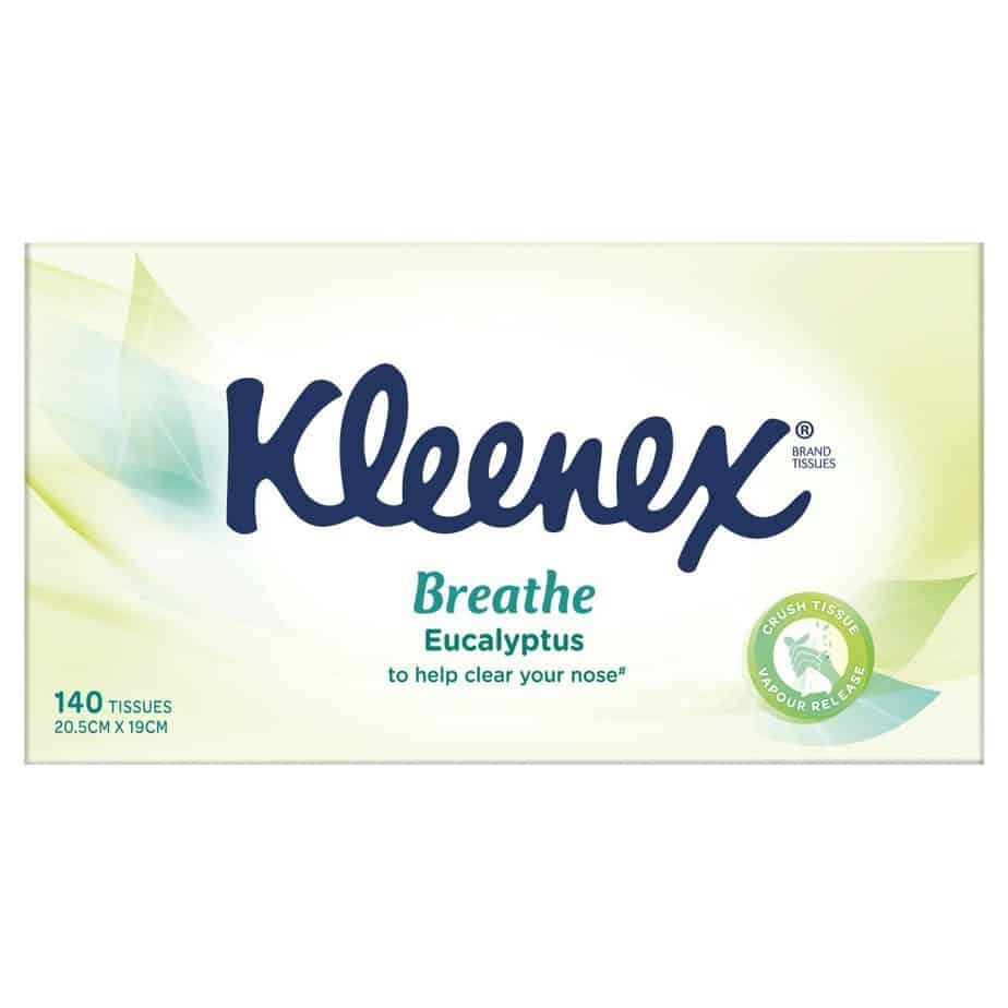 Kleenex Eucalyptus Facial Tissues 140s-1883