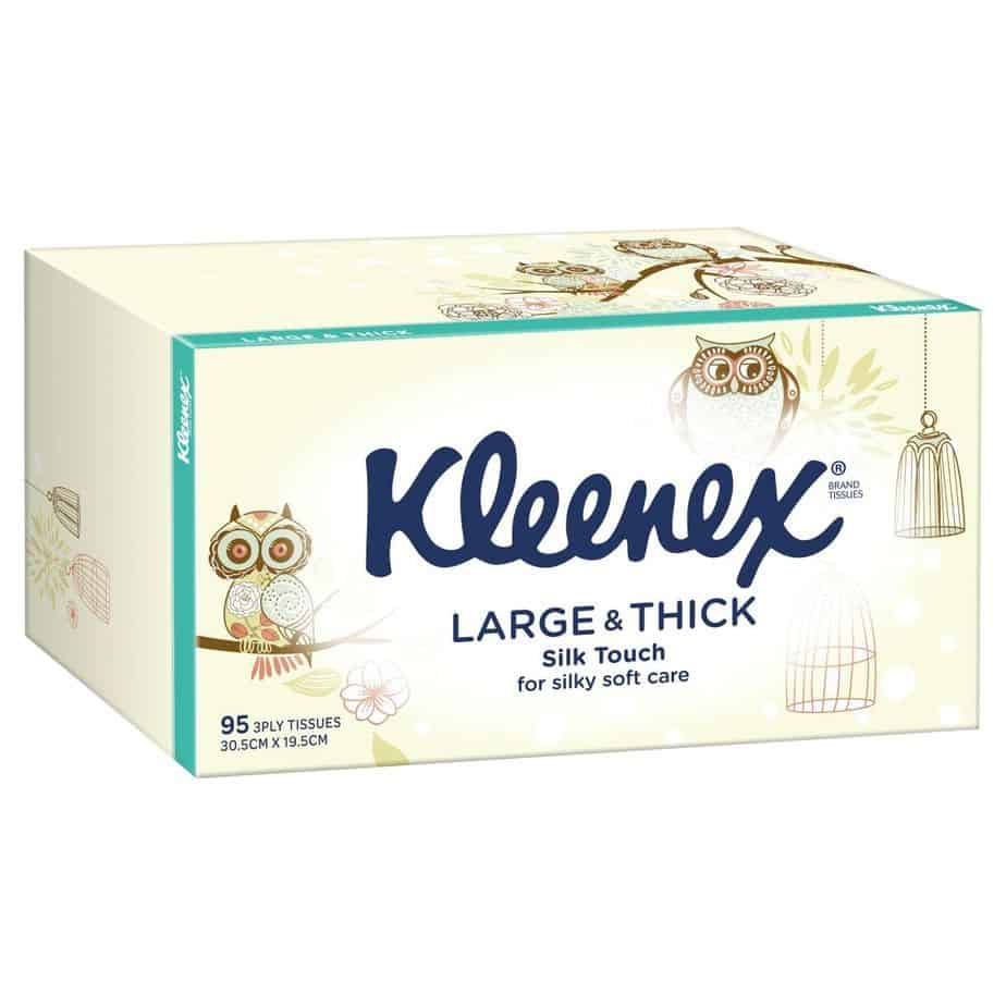 Kleenex Silk Touch Large 'n' Thick Tissues-0