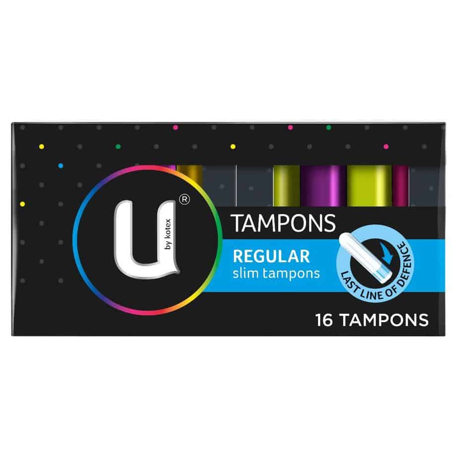 U By Kotex Slim Tampons Regular 16pk-2008