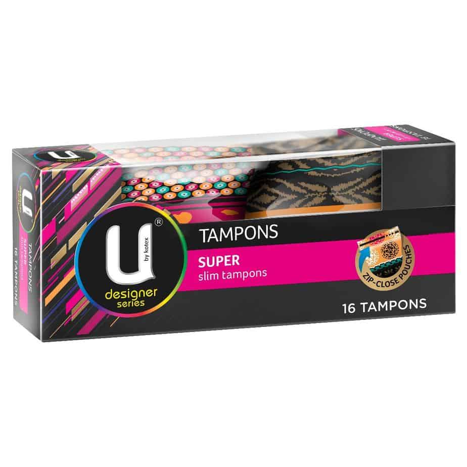 U By Kotex Designer Tampons Super 16pk-0