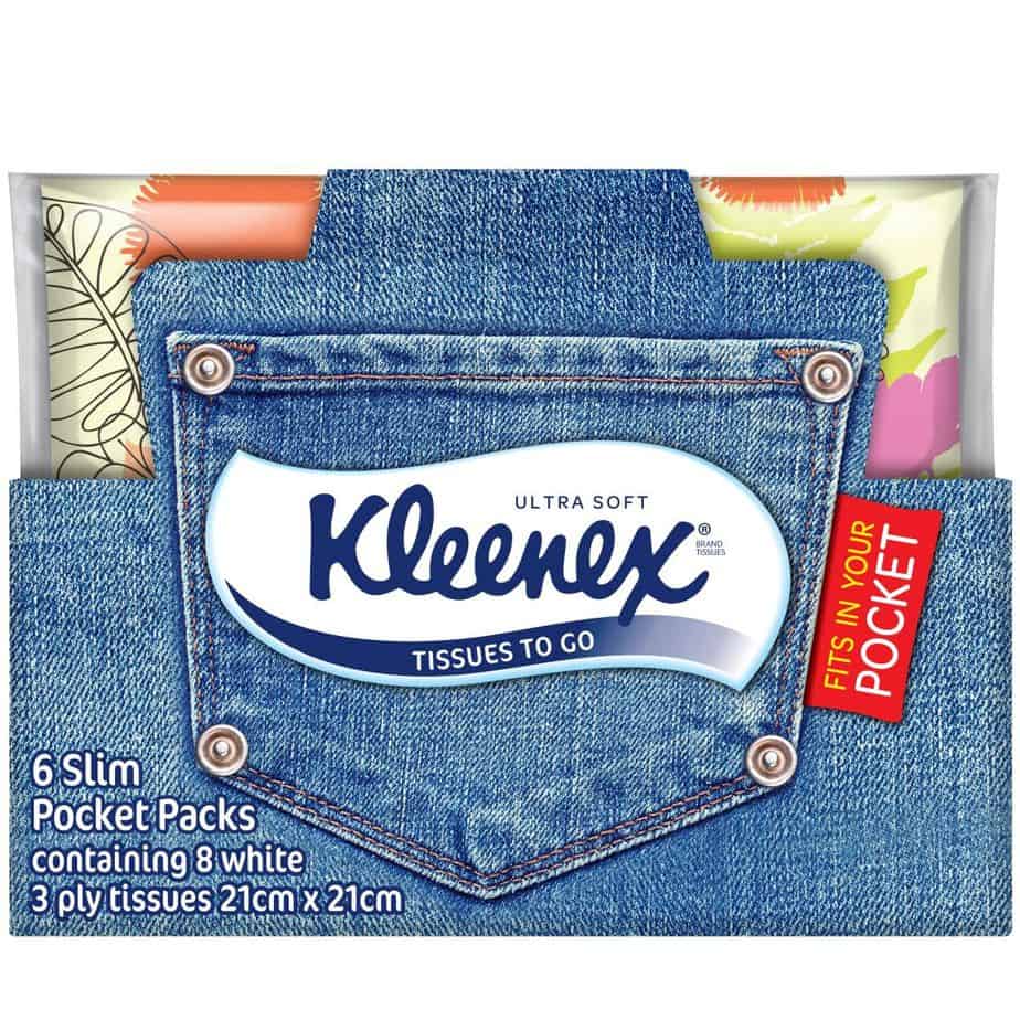 Kleenex Wallet Facial Tissues 6pk of 8-1897