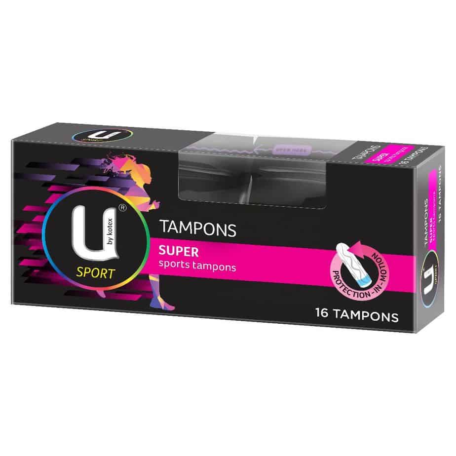 U By Kotex Sport Tampons Super 16pk-0