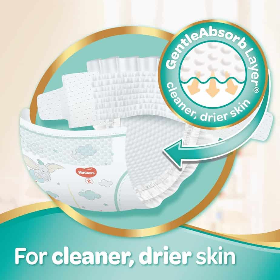 Huggies Ultimate Nappies Size 2 Unisex Jumbo 96s (Infant)-11083