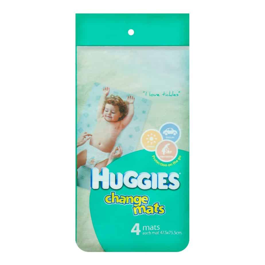 Huggies Disposable Change Mats 4s-1856