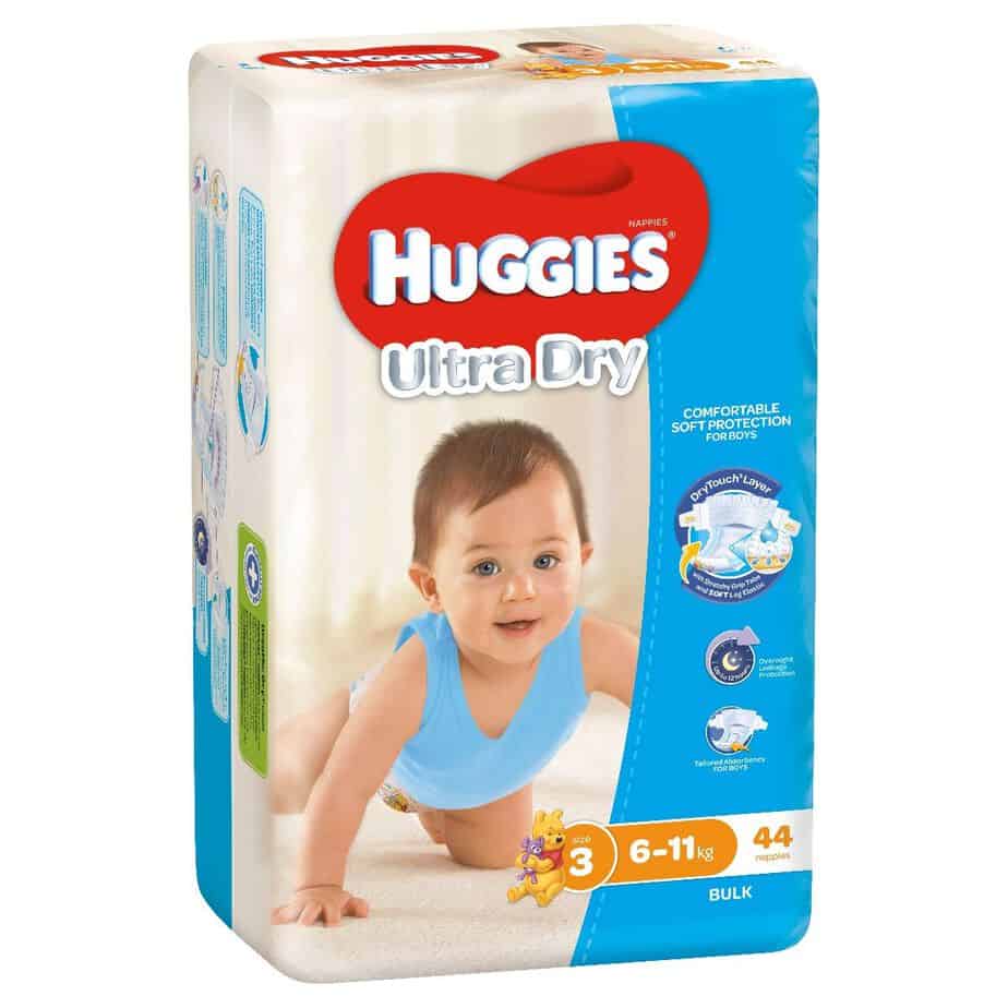 'Monster Box' Huggies® Nappies Crawler Boy 6-11kg 176s-11001