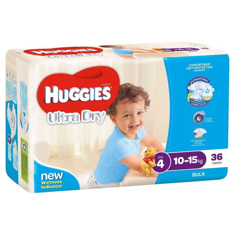 'Monster Box' Huggies® Nappies Toddler Boy 10-15kg 144s-11016