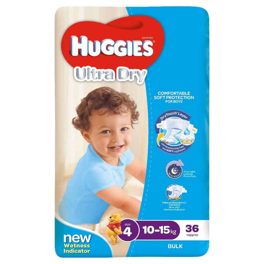'Monster Box' Huggies® Nappies Toddler Boy 10-15kg 144s-11020