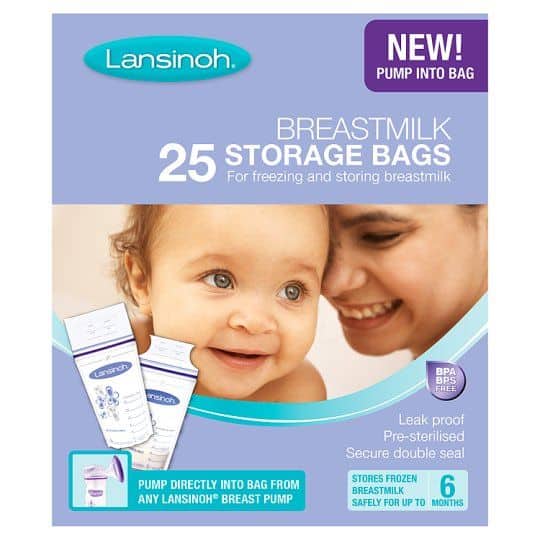 Lansinoh Milk Storage bags 25's-0