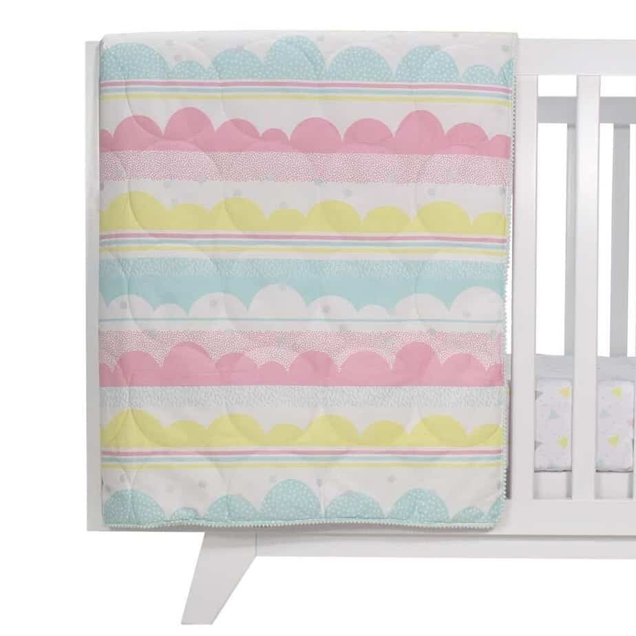 Lolli Living 4 piece Nursery Set - Ice Cream-0