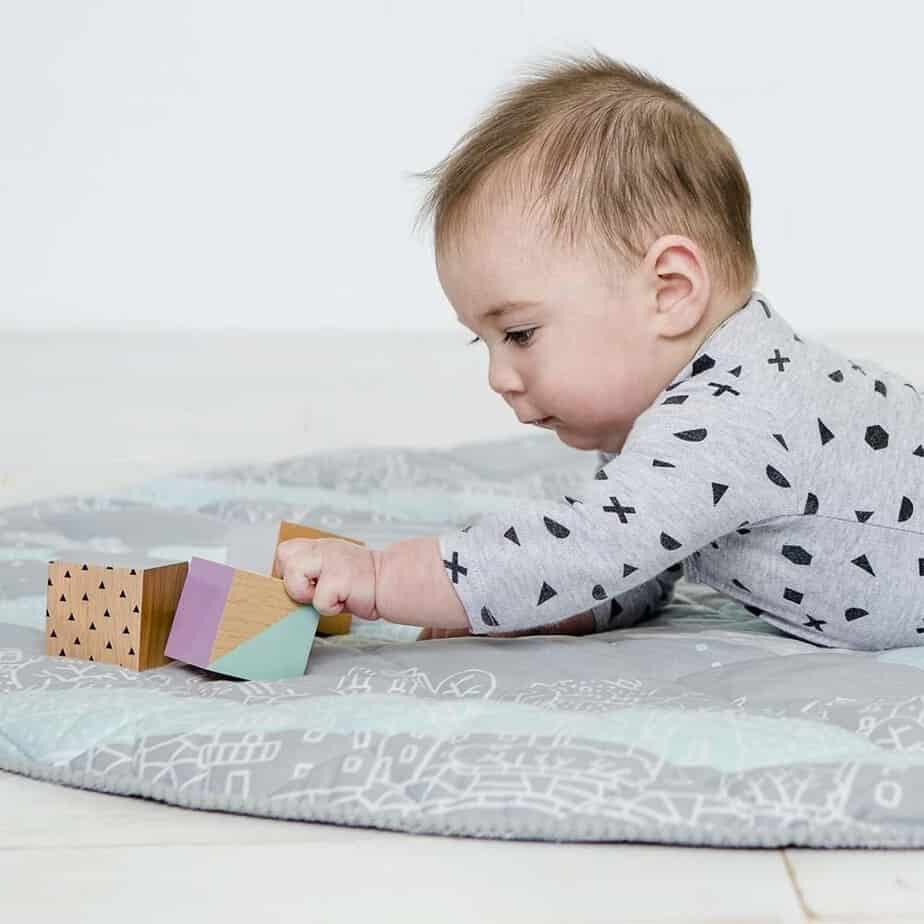 Lolli Living Round Play Mat - My City-0