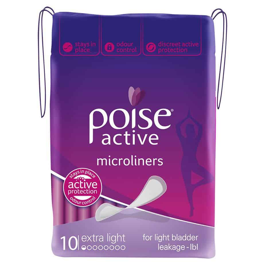 Poise Active Micro Liners Extra Light 10s-1993