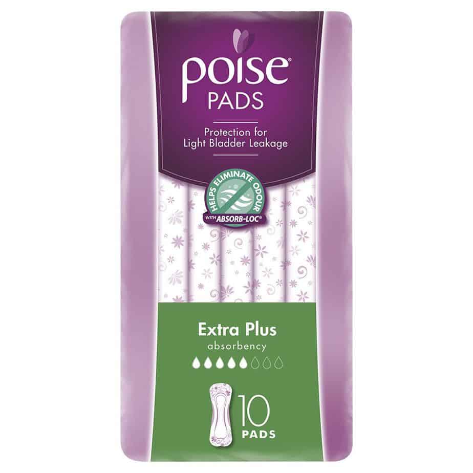 Poise Pads Extra Plus 10s-1985