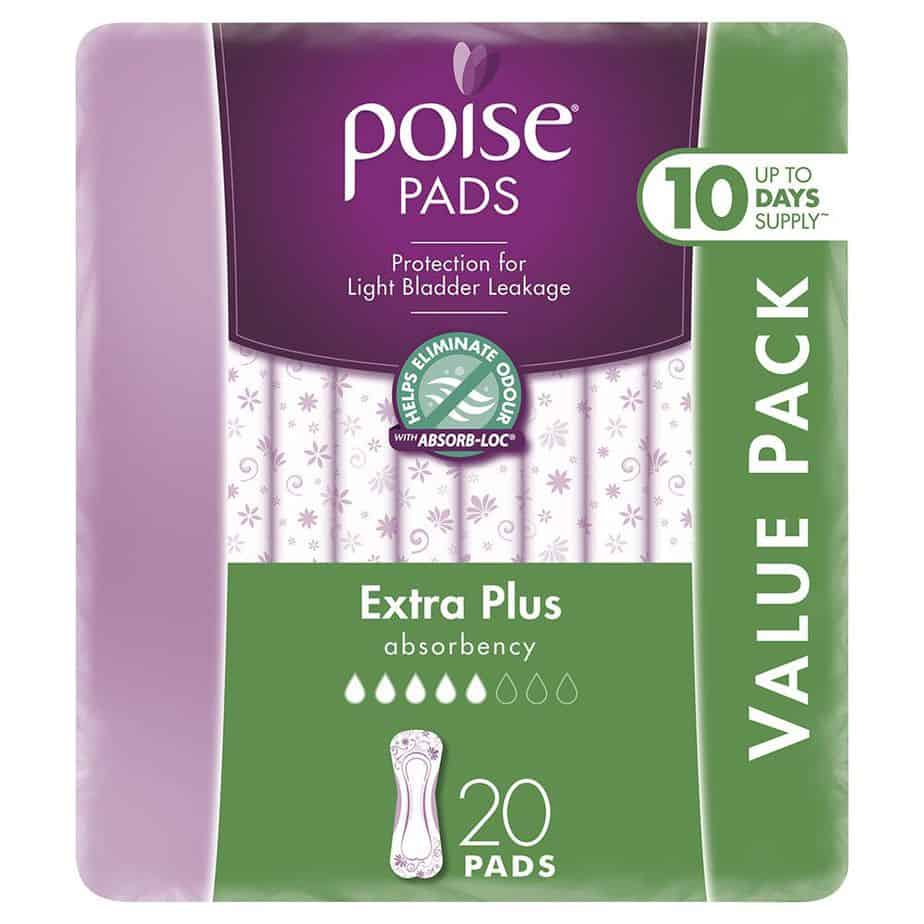 Poise Pads Extra Plus 20s Value Pack-1987