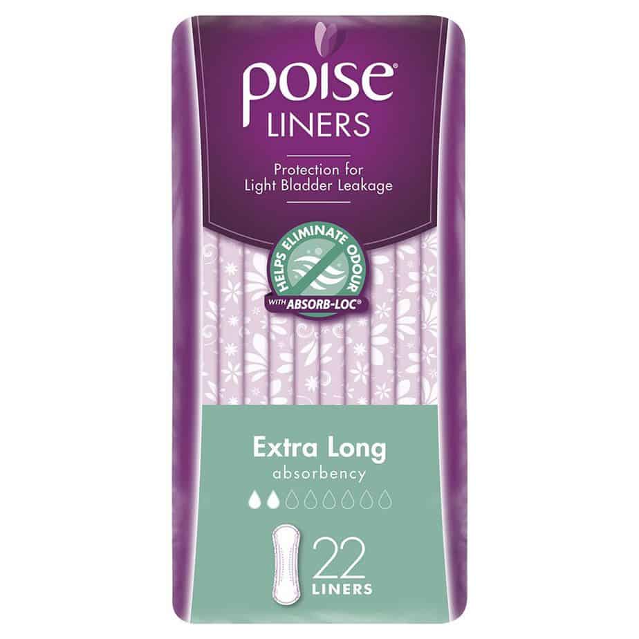 Poise Liners Extra Long 22s-1979