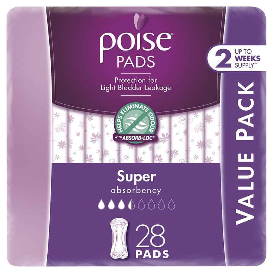 Poise Pads Super 28s Value Pack-1991