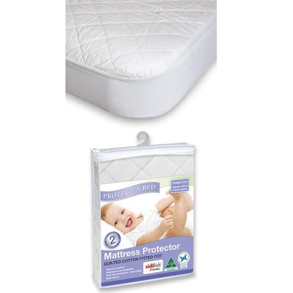 Protect A Bed Cotton Quilt Fitted-11669