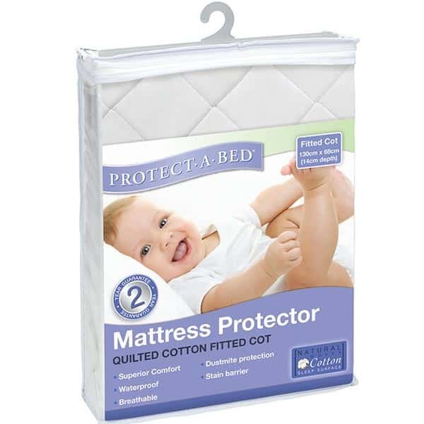 Protect A Bed Cotton Quilt Fitted-0