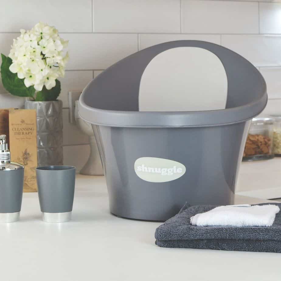 Shnuggle Bath Dark Grey-11139