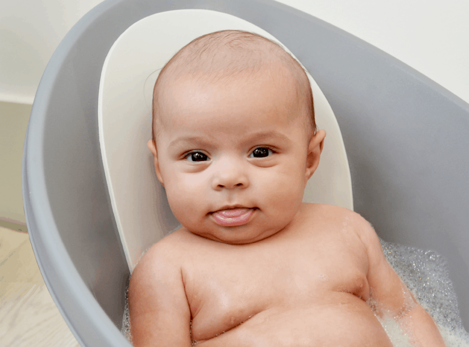 Shnuggle Bath Dark Grey-11138