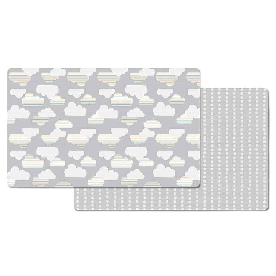 Skip Hop Doubleplay Reversible Play Mat Clouds-0