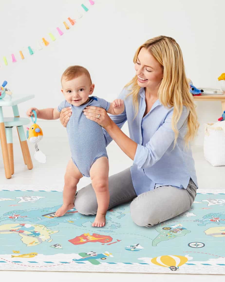 Skip Hop Doubleplay Reversible Playmat Little Travelers-11935