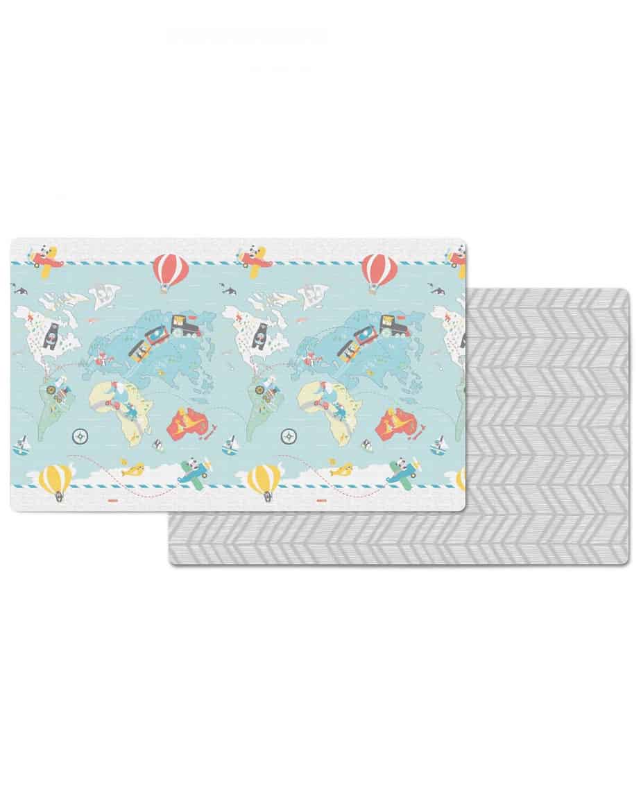 Skip Hop Doubleplay Reversible Playmat Little Travelers-11937