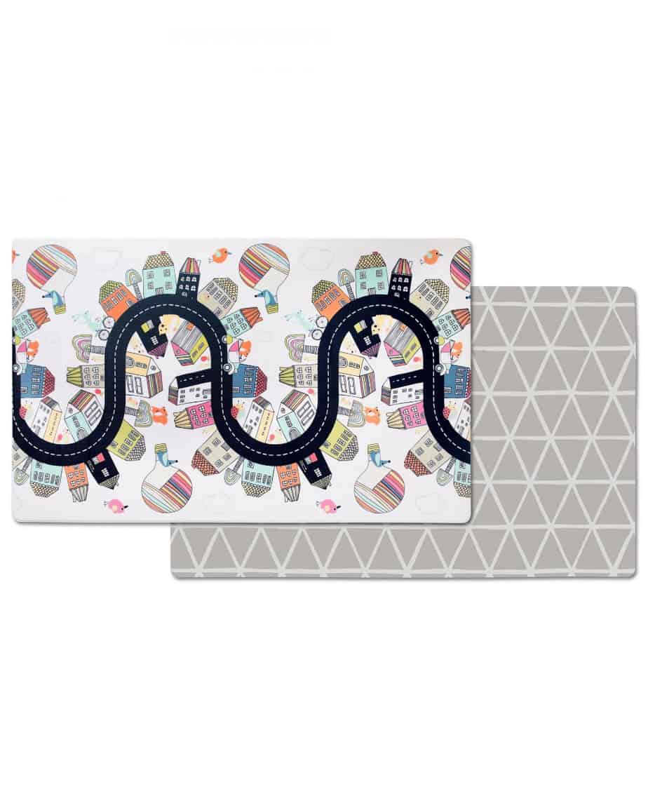 Skip Hop Doubleplay Reversible Playmat Vibrant Village-11880