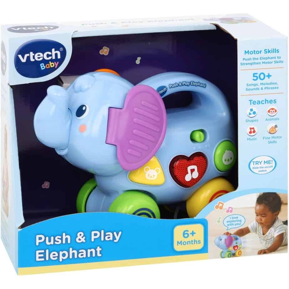 V-Tech Push & Play Elephant-12681
