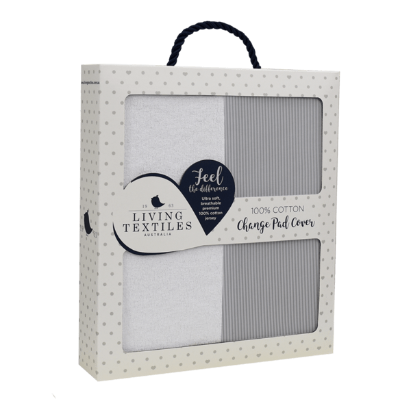 Change-pad-cover-grey-stripe-grande