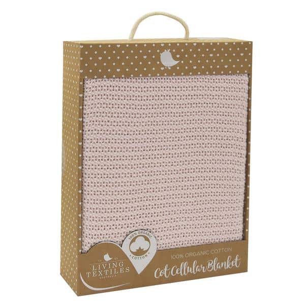 Living-textiles-organic-cot-cellular-blanket-pink-rose-boxed-web-grande