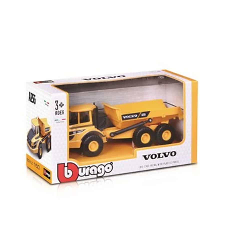Burago-volvo-a25g-articulated-hauler-window-box