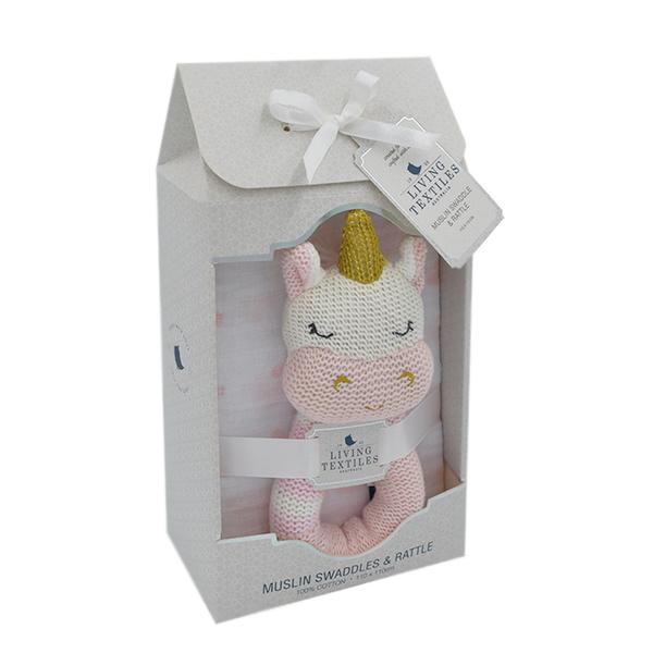 Kenzie-the-unicorn-rattle-and-muslin-in-packaging-grande
