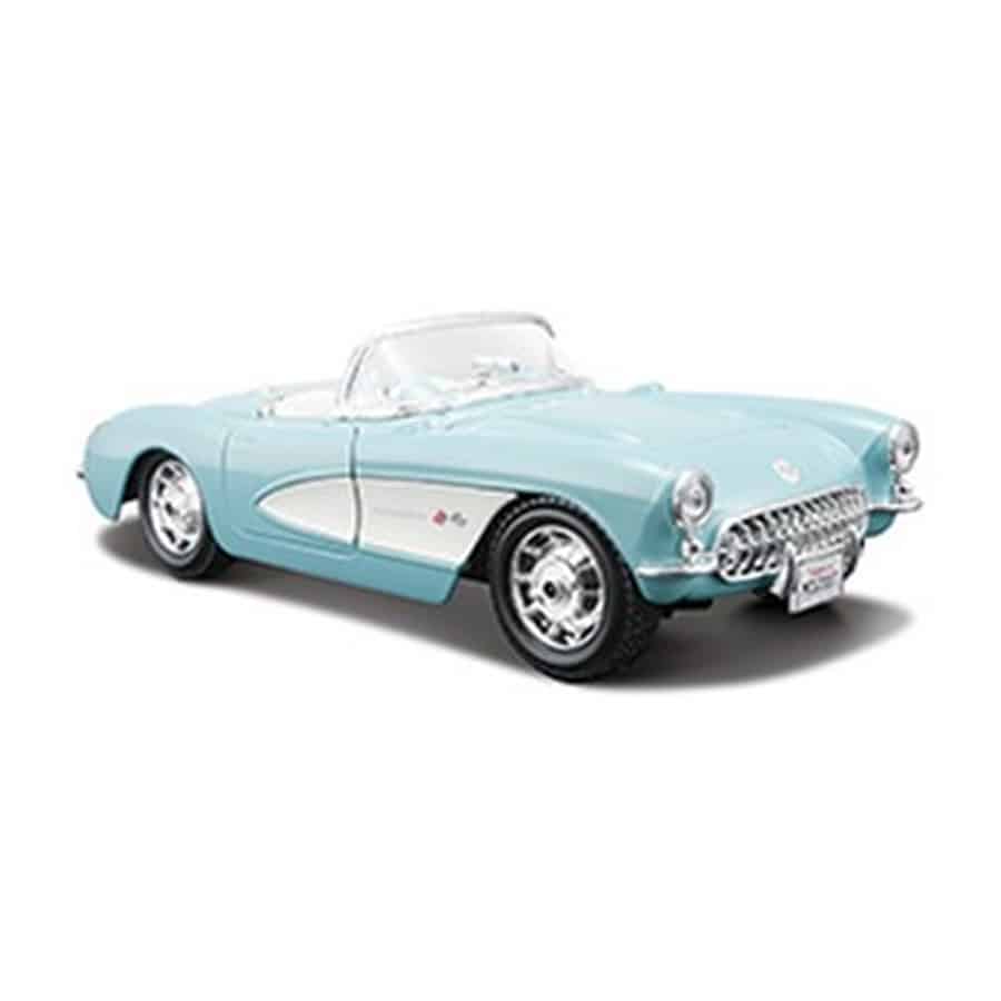 Maisto-scale-special-edition-1957-corvette-turquoise